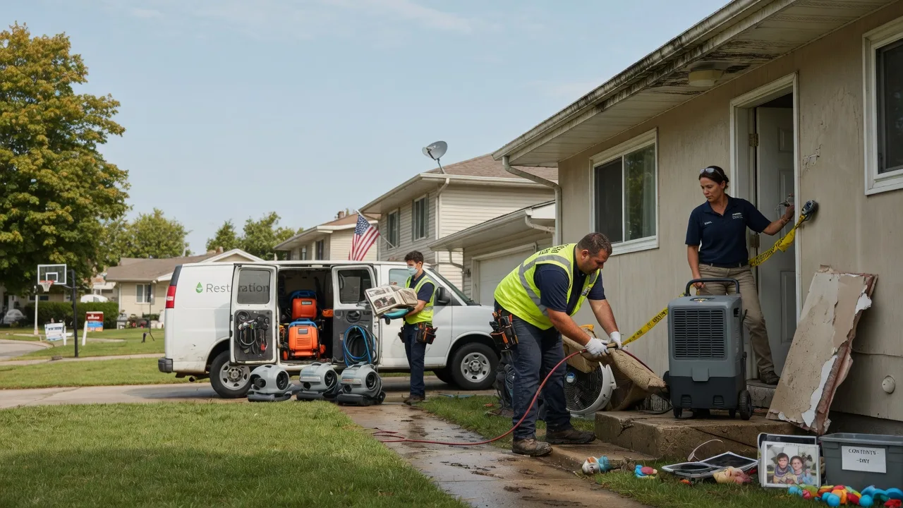 Water Damage Restoration in Downey, CA near me